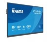 IIYAMA Monitor 75 cali TN7505A-B1AG IPS,4K,40pkt,500cd,nonOS,1200:1,5ms,    DeepContrast-IR+, 1xVGA,2xHDMI,DP,USB-C(PD65W),2xRJ4